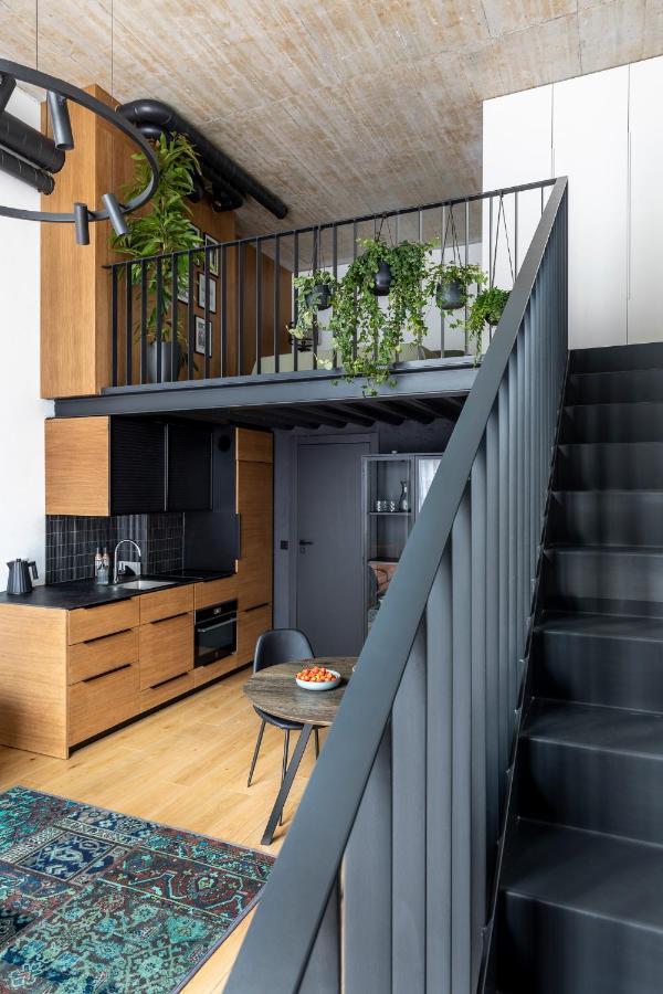 Stylish Loft With Terrace Paupys, Old Town Lägenhet VNO Exteriör bild