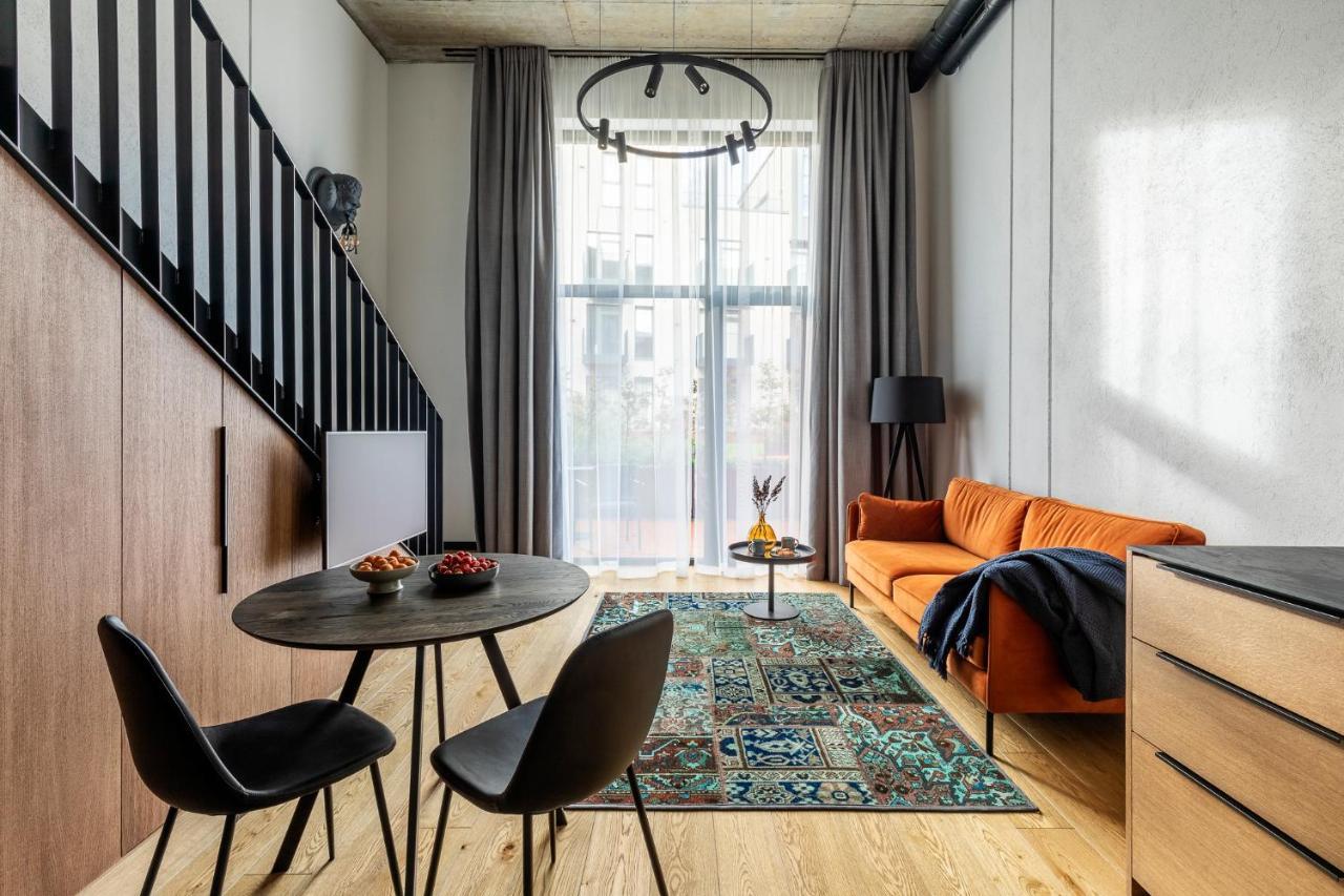 Stylish Loft With Terrace Paupys, Old Town Lägenhet VNO Exteriör bild